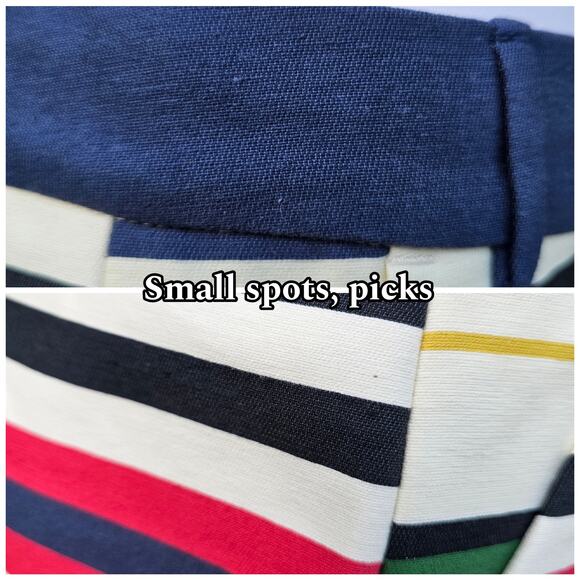 Bold Striped Mini Skirt J. Crew Size 2 Nautical Multi Stripe Primary Kidcore NWT - Picture 5 of 9